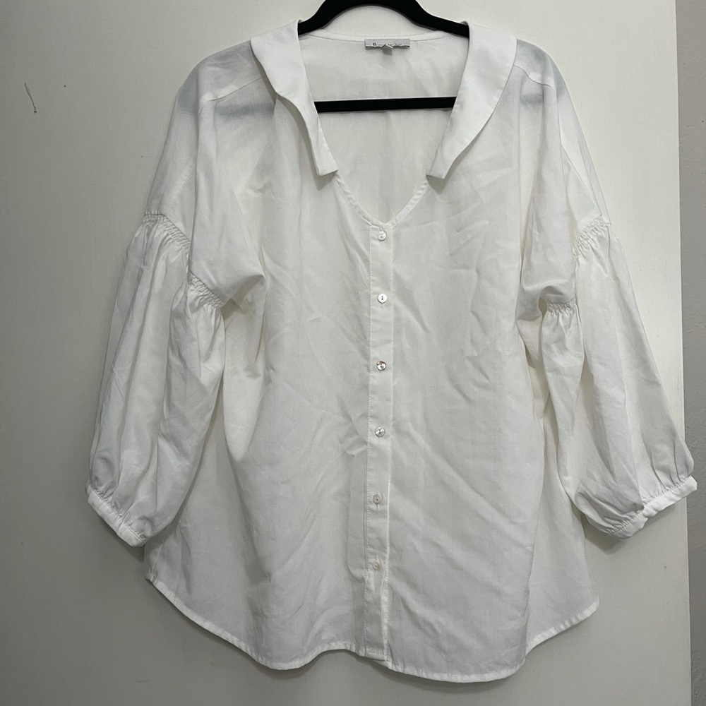 Skies are Blue Oversized Blouse